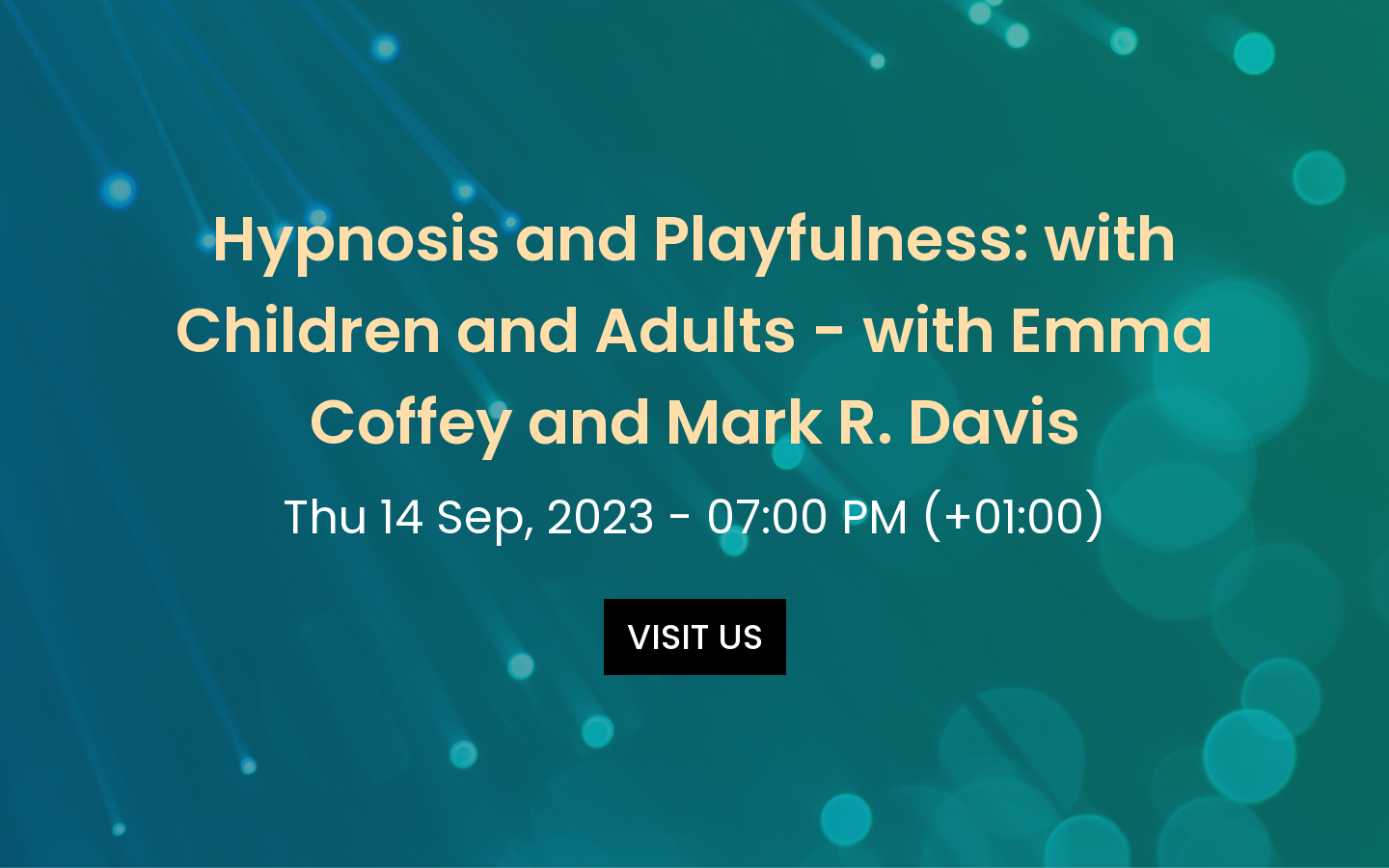 Hypnosis and Playfulness: with Children and Adults - with Emma Coffey